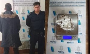 Pringles: quiso matar a dos hermanos y fue capturado con cocaína