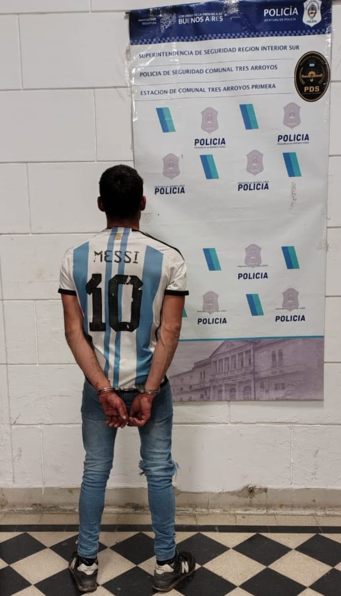 Detenido por agredir con arma blanca a su hermano