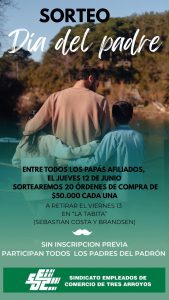 Sorteo del Día del Padre del Sindicato empleados de Comercio