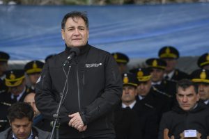 2736 Cadetes de la policía provincial juraron fidelidad a la bandera nacional
