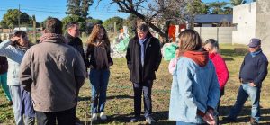 San Cayetano: nueva prensa compactadora para el Taller Protegido
