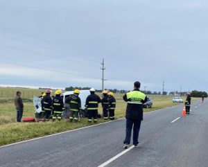 Un herido leve en accidente de tránsito en Ruta 73. Zona La Arenera