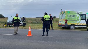 Un herido leve en accidente de tránsito en Ruta 73. Zona La Arenera