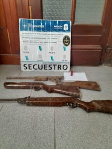 Allanamientos por conflicto entre pandillas: Secuestraron armas y drogas