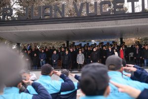 2736 Cadetes de la policía provincial juraron fidelidad a la bandera nacional