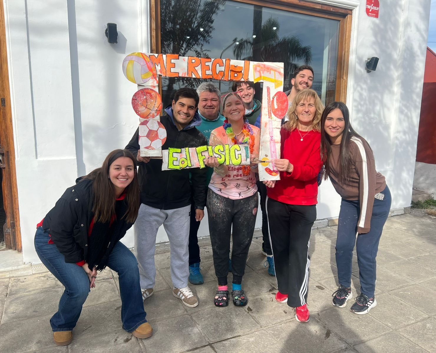 Manuela también se recibió de Profe de Educación Física