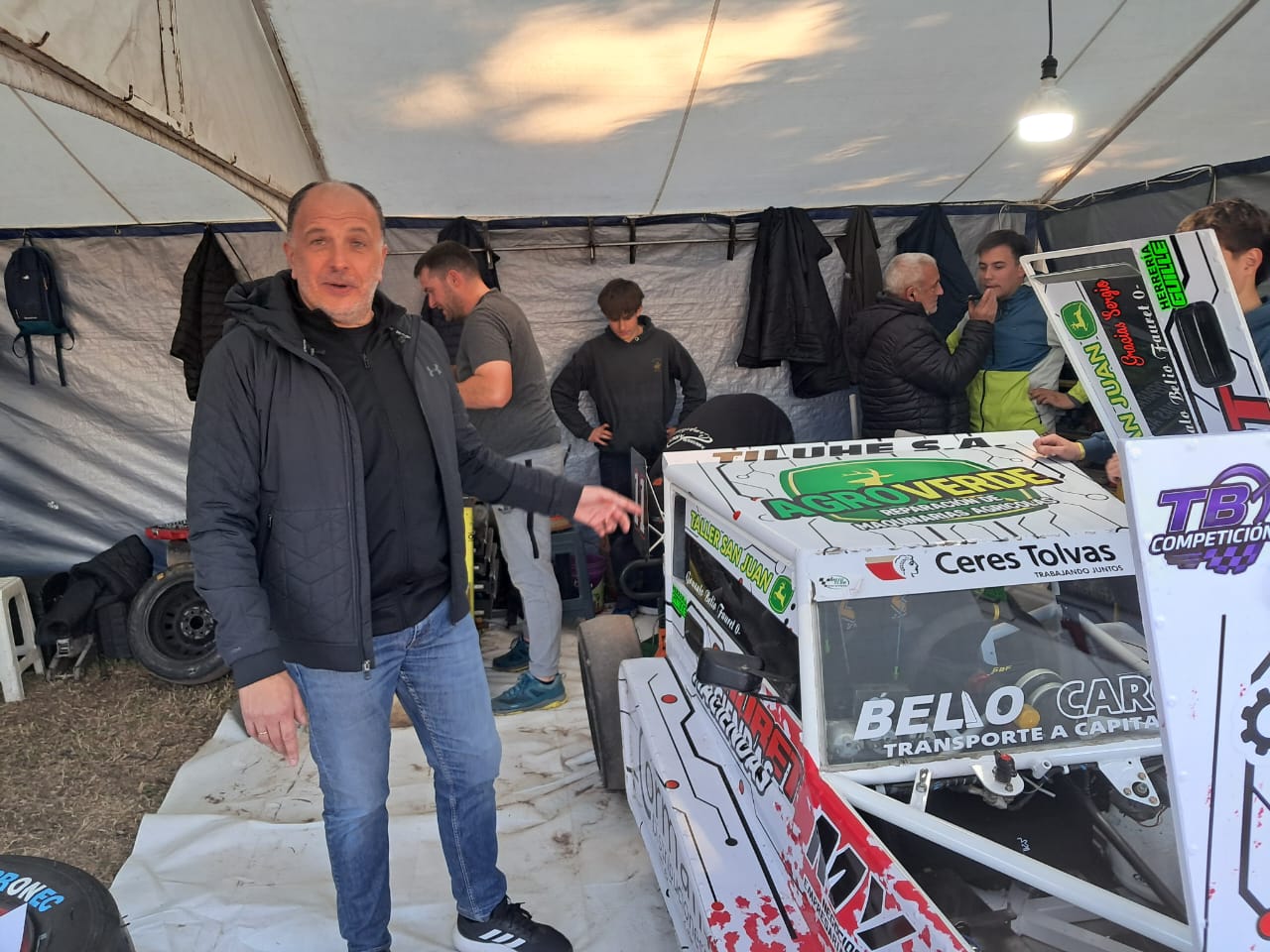 El Intendente Garate estuvo en el Moto Club