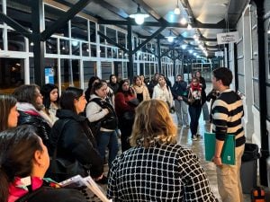 Las visitas guiadas al Centro Cultural La Estación siguen en marcha