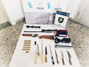 CPR Chaves: Tres sujetos oriundos de Cañuelas detenidos con arma ilegal