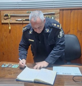 Cristian Tedini es el nuevo jefe de la Comisaría Primera: Solli a la Comunal