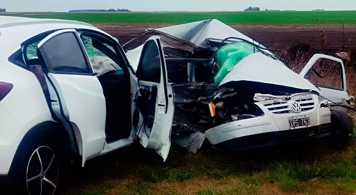 Fatal choque en Ruta 55: murió un médico y dos mujeres de Necochea resultaron heridas