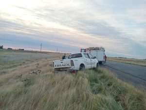 Choque en Ruta 3 cerca de Coronel Dorrego
