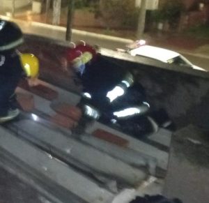 Claromecó: Cedió sobretecho de chapa en vivienda de Avenida 26 entre 3 y 5