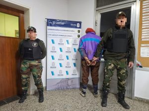 Chaves: aprehendido con arma ilegal en camino vecinal