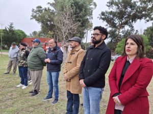 Inauguración de monumento en Reta: Esta conmemoración le da identidad a la plaza y a la localidad
