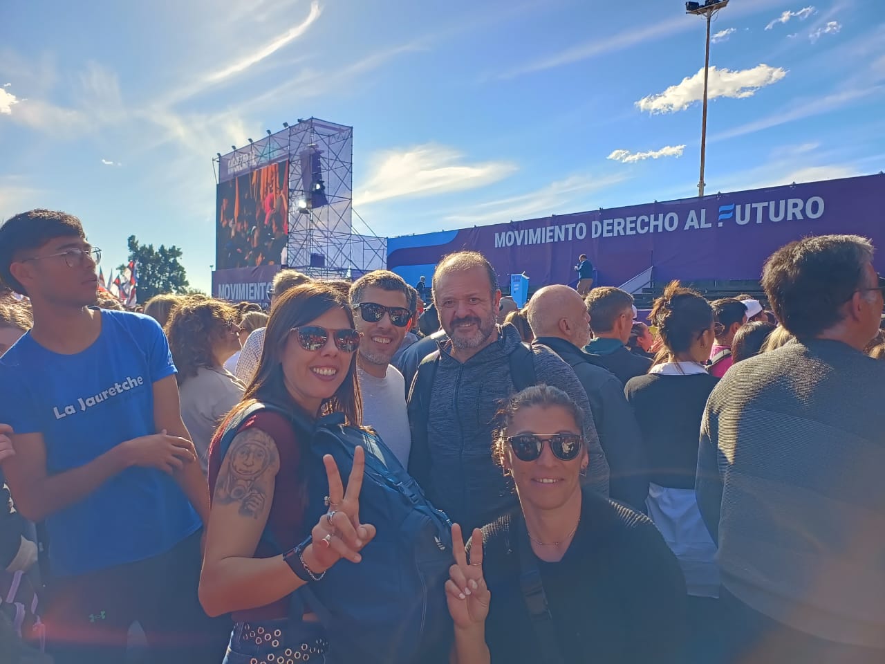 Elgart y Moreno presentes en el plenario del Movimiento Derecho al Futuro