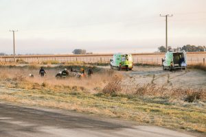 Vuelco en cercanías de Coronel Suárez con saldo fatal