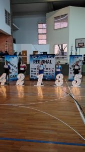 Patinadoras de Huracán en Torneo Regional de Copas en La Pampa