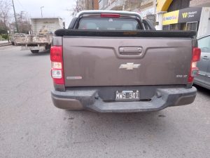 Motociclista trasladada al Hospital luego de accidente de tránsito