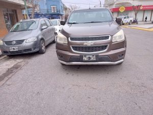Motociclista trasladada al Hospital luego de accidente de tránsito