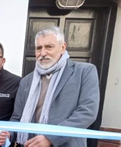 Apolonio agradeció a la Provincia por la nueva sede contra Drogas ilícitas