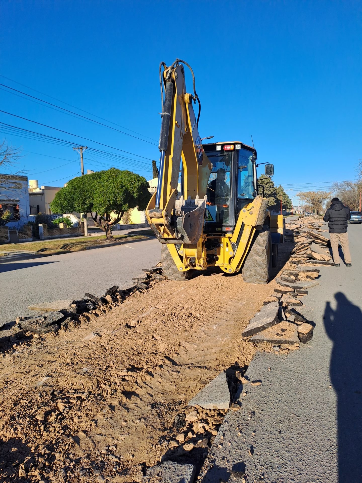 La rambla de Rivadavia sigue creciendo