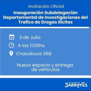 El Ministro de Seguridad trae once vehículos policiales a Tres Arroyos