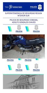 Chaves: Tandilenses robaron una moto. Uno aprehendido, el otro se fugó pero está identificado