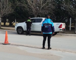 Operativo de control vehicular en Claromecó
