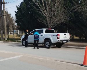 Operativo de control vehicular en Claromecó