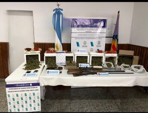 Chaves: Presos por comercialización de drogas. La mujer estaba con arresto domiciliario
