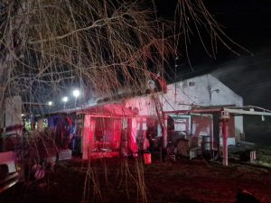 (videos) Incendio en la quinta de Huracán: importantes pérdidas materiales