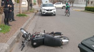 Mediodía de choques, casi simultáneos, en la ciudad