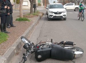 Mediodía de choques, casi simultáneos, en la ciudad