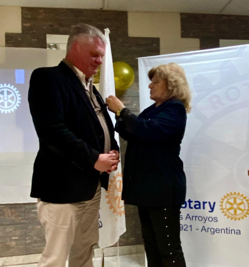 Cambio de autoridades del Rotary Club Tres Arroyos
