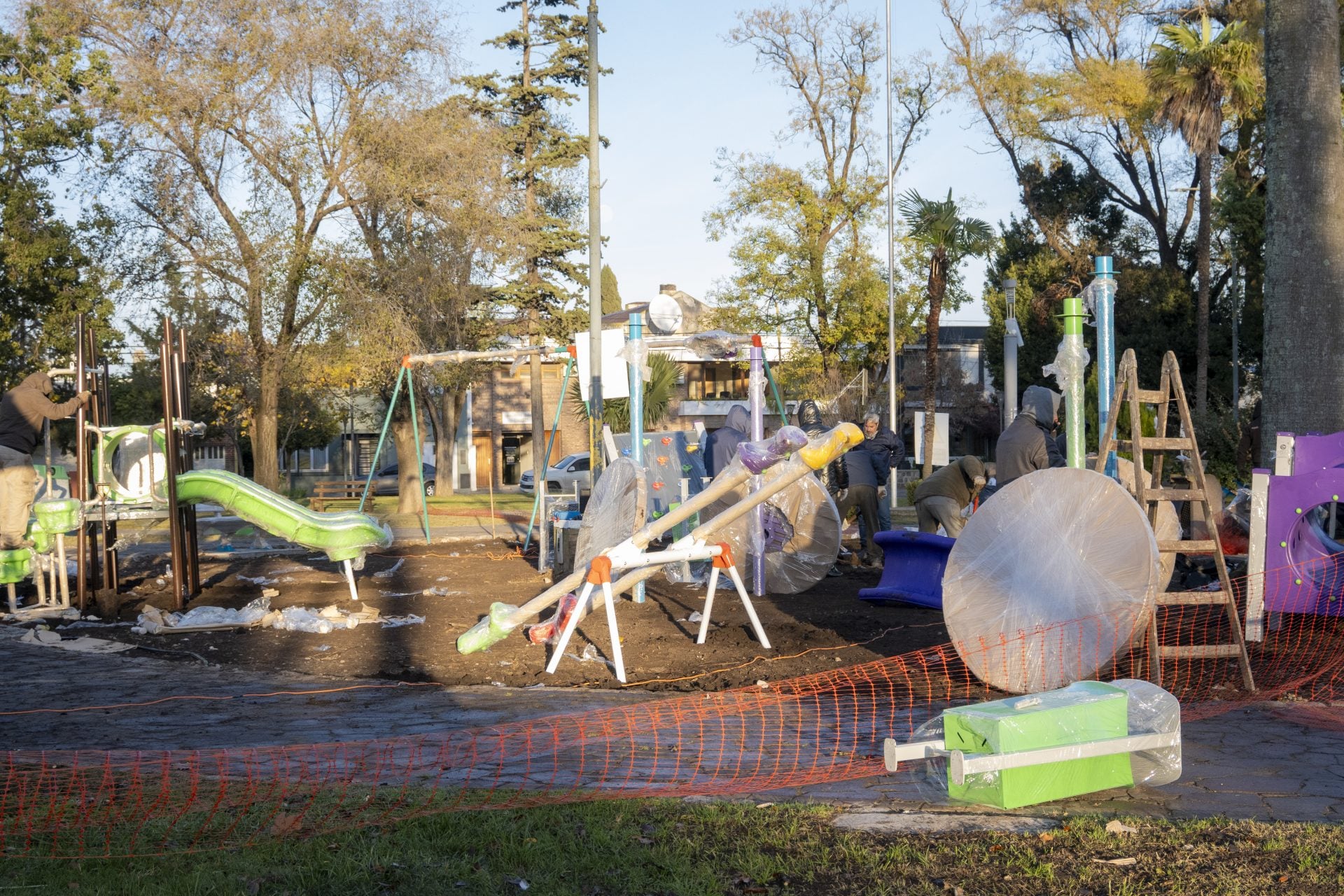 Inauguran el viernes los espacios renovados en Plaza Italia