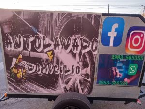 Iniciativa local: Autolavado de vehículos a domicilio