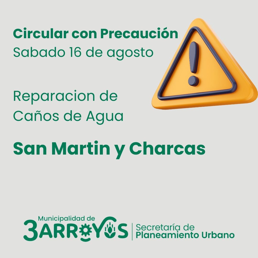 Atención vecinos