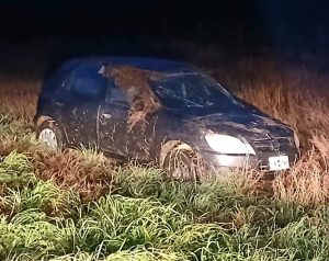 Vuelco en cercanías de Dorrego: un tresarroyense resultó ileso