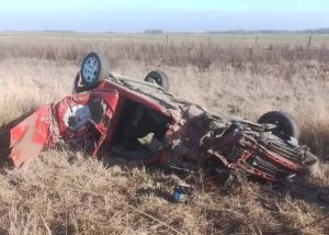 Tresarroyense involucrado en accidente en Ruta 65