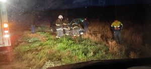 Vuelco en cercanías de Dorrego: un tresarroyense resultó ileso