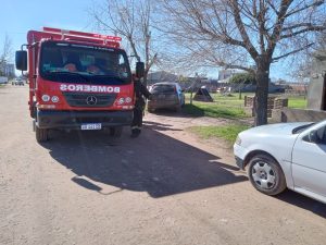 Habría sido intencional el principio de incendio en una vivienda (audio)