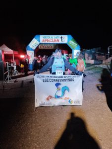Atletismo: Paolo Pedernera en La Vuelta al Lago en Epecuén