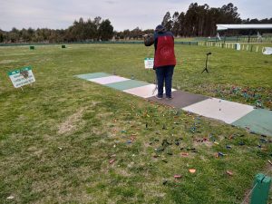 Excepcional jornada a puro Tiro en las pedanas de Cazadores