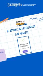 Ya está abierta la votación de “Juventud en Acción”