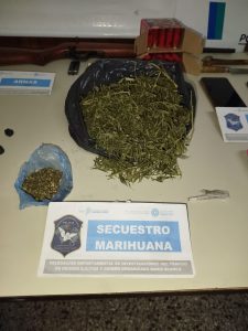 Dos aprehendidos en operativo antidroga en Gonzales Chaves