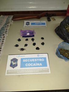 Dos aprehendidos en operativo antidroga en Gonzales Chaves