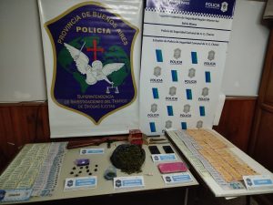 Dos aprehendidos en operativo antidroga en Gonzales Chaves