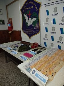 Dos aprehendidos en operativo antidroga en Gonzales Chaves