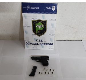 Huída, persecución y aprehensión en camino rural de Coronel Dorrego